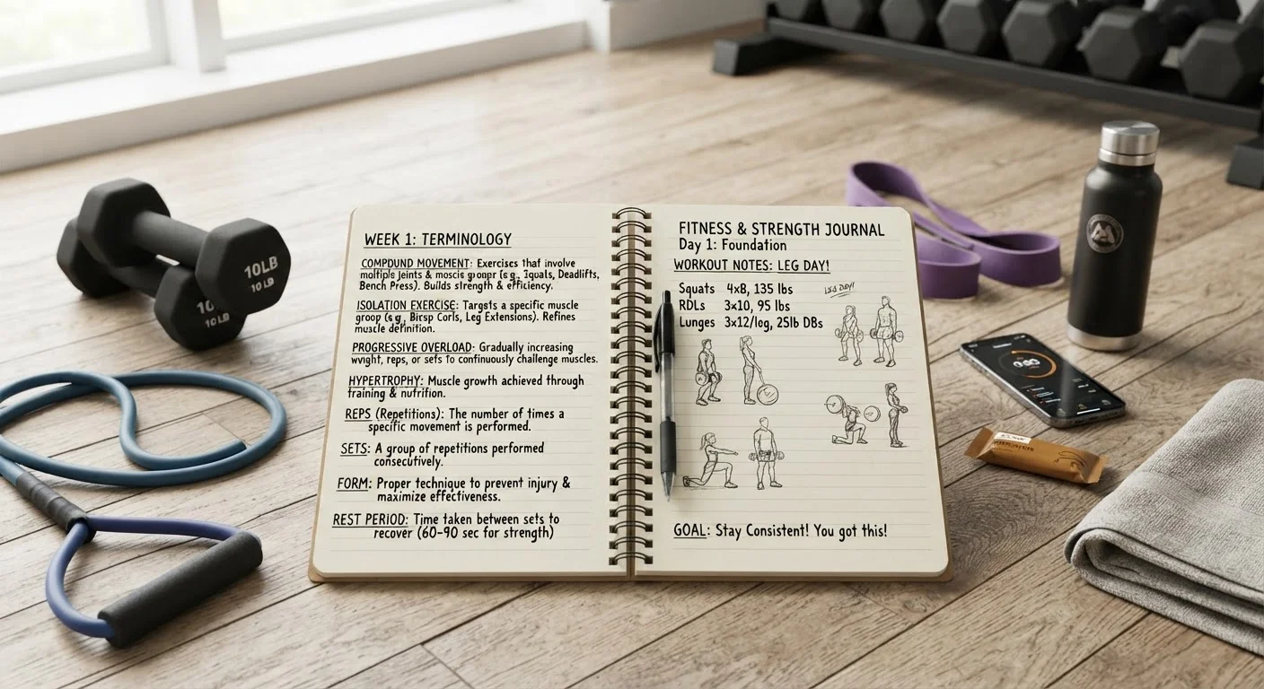 A Practical Glossary of Fitness Terms Every Active Adult Should Know