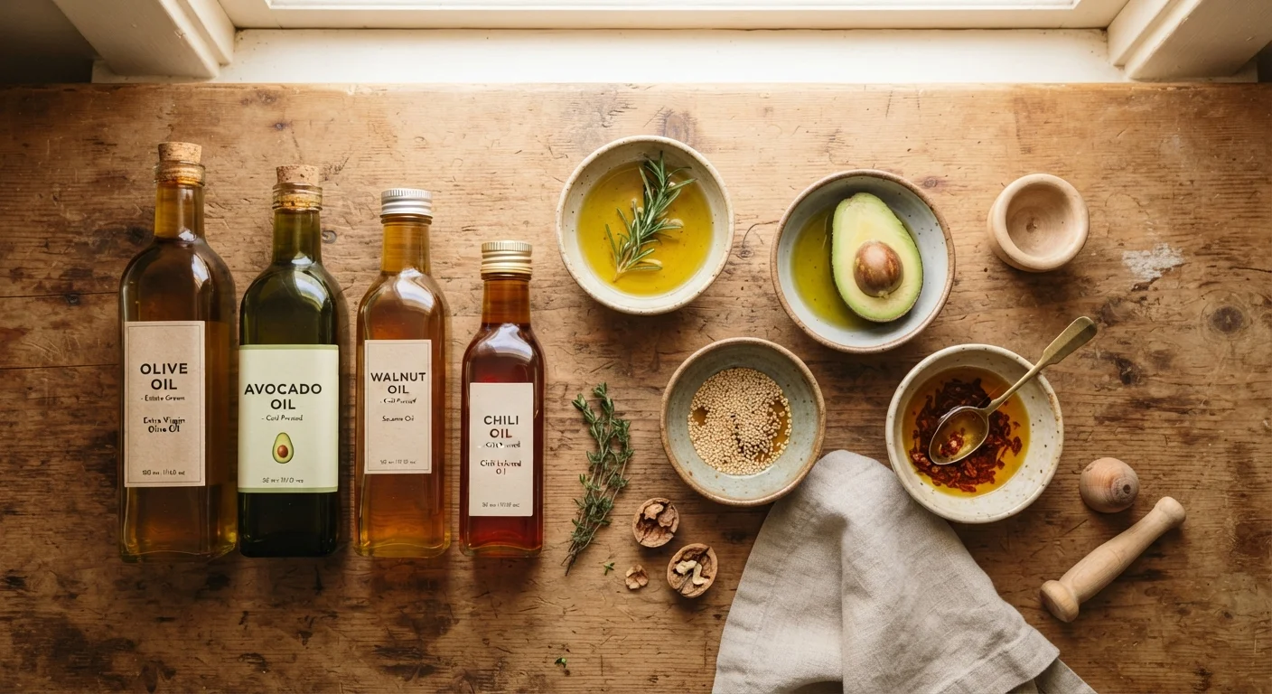 Cooking Oils Compared: Smoke Points, Fats, and Everyday Use