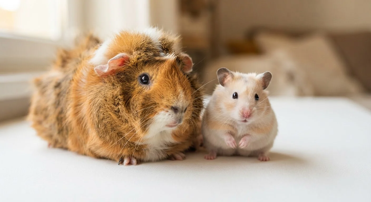 Guinea Pig vs. Hamster: Which Small Mammal Suits Your Household?