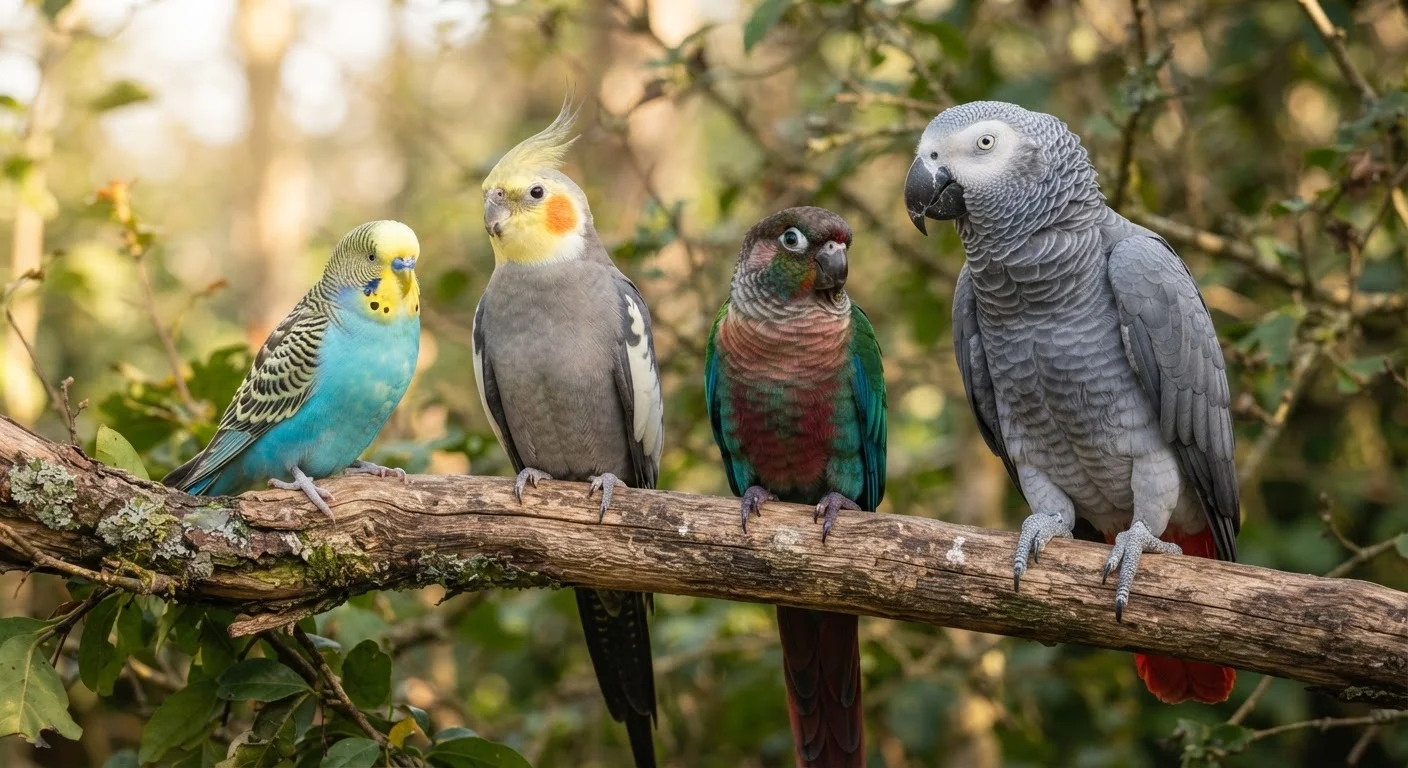 How Socialization Differs Across Popular Pet Birds