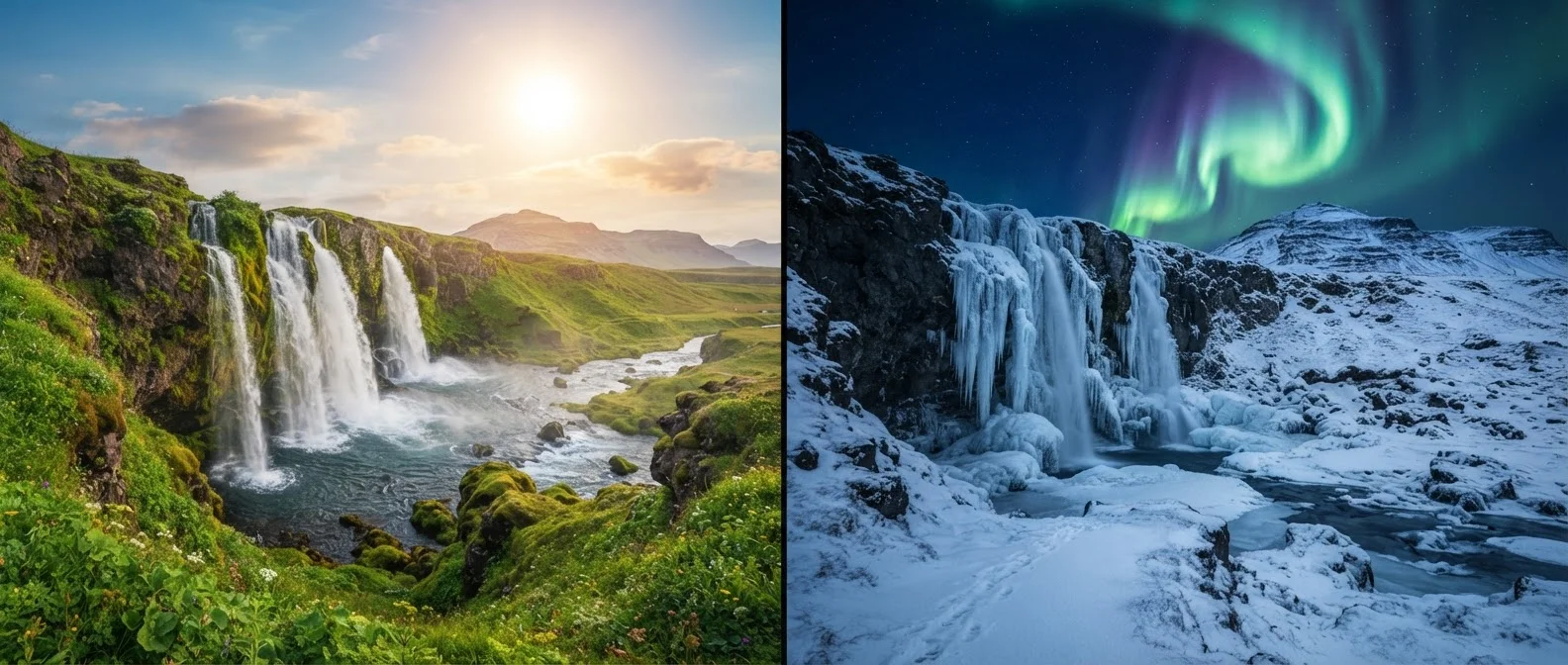 Iceland in Summer vs. Iceland in Winter: What Actually Changes