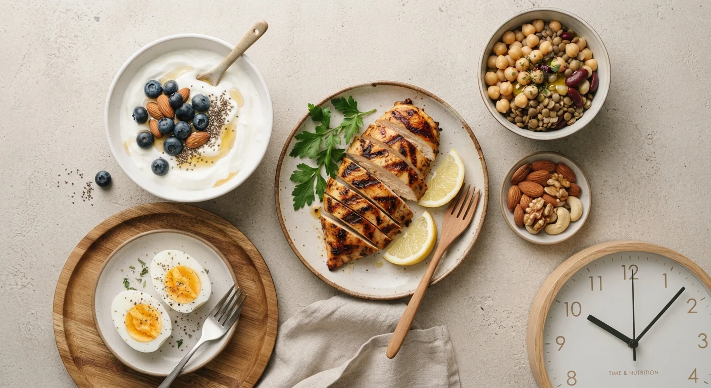 Protein Timing, Frequency, and Recovery: Separating Signal from Noise