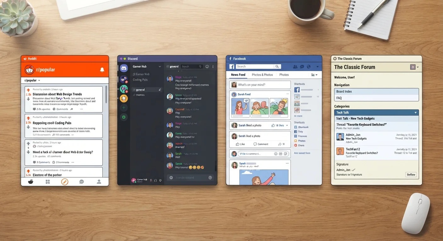 Reddit, Discord, Facebook Groups, and Forums: Which Community Format Fits You?