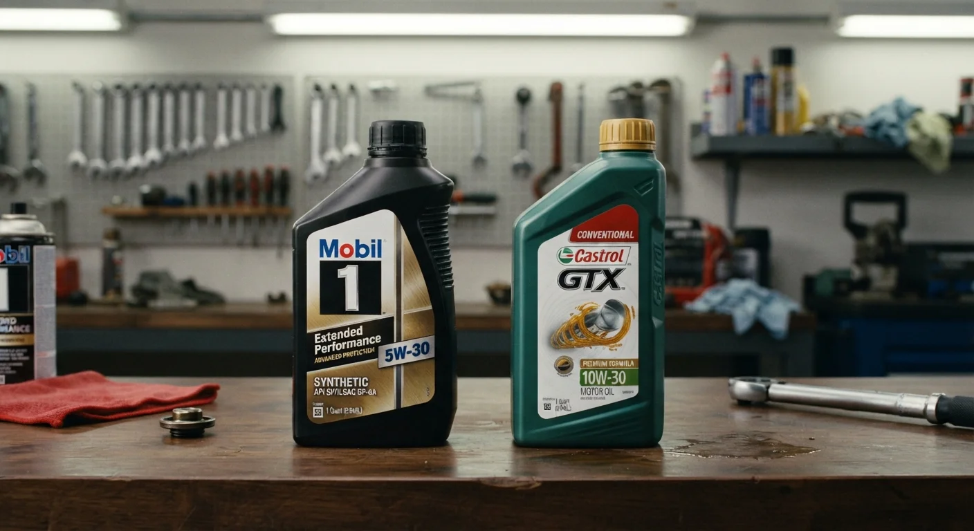 Synthetic vs. Conventional Motor Oil: What the Difference Actually Means for Your Engine