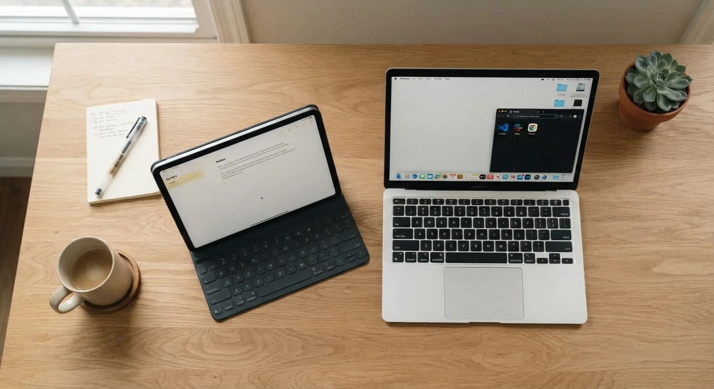 Tablet or Laptop: Choosing the Right Tool for How You Actually Work
