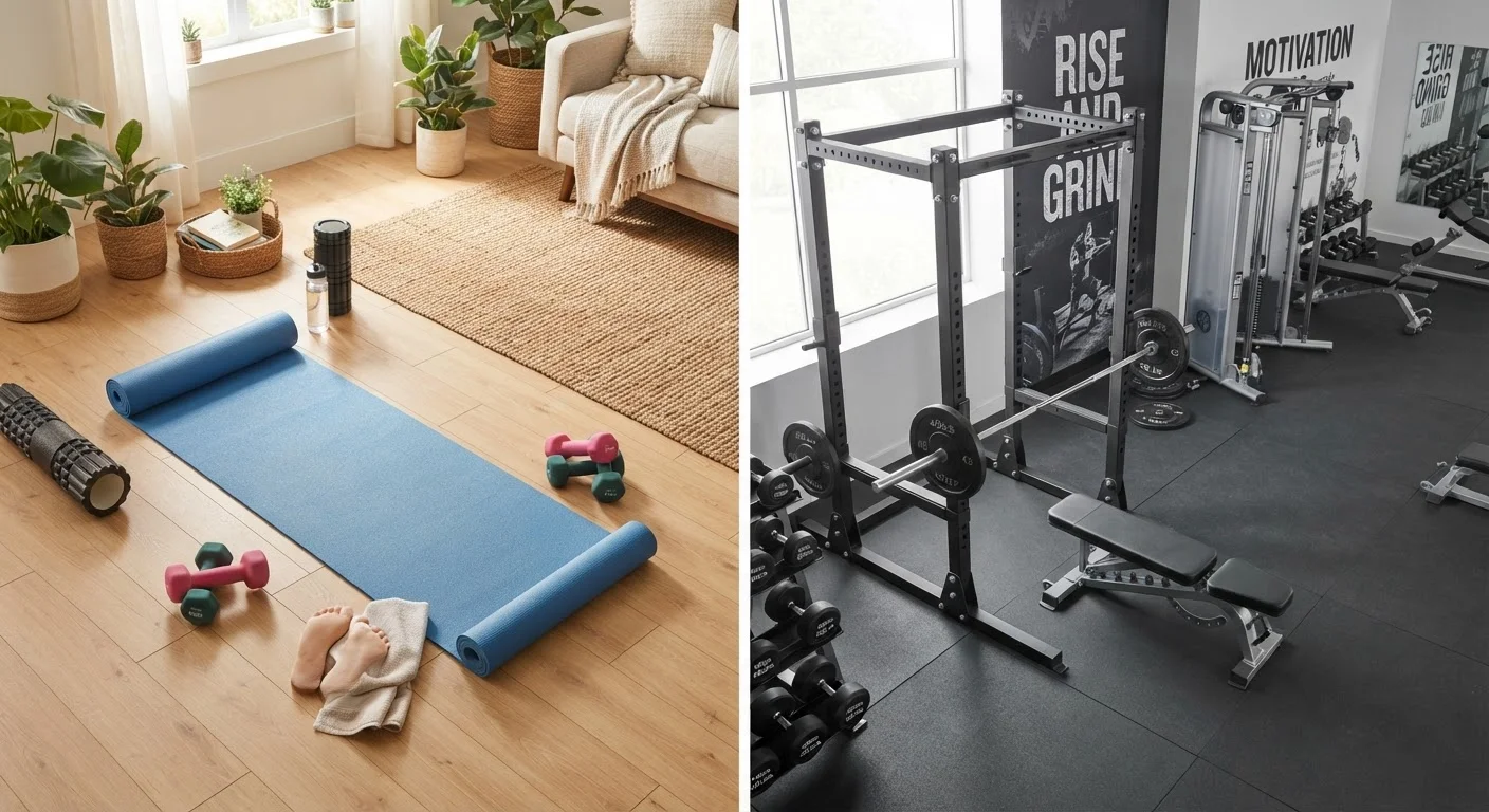 Weighing Up Home Workouts Against Gym Training