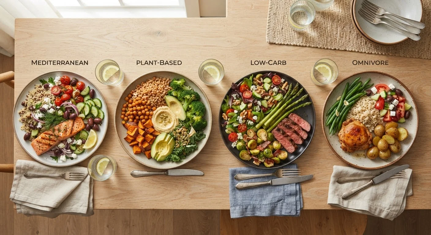 What a Balanced Plate Actually Looks Like Across Different Diets